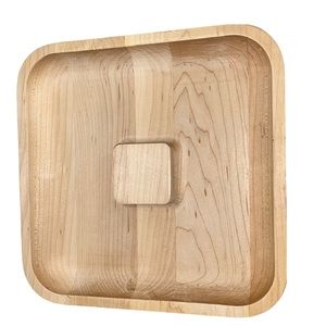 🇺🇸 JK Adams Pistachio Pedestal Wooden Tray